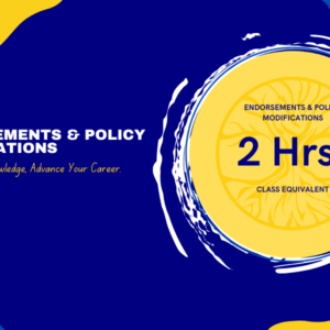 Endorsements & Policy Modifications - #148376