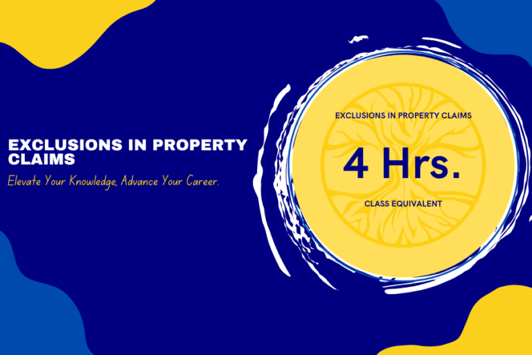 Exclusions in Property Claims – #148418